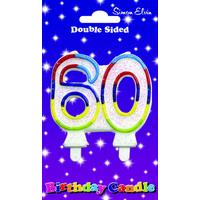 Candle Milestone - Number 60