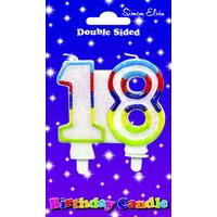 Candle Milestone - Number 18