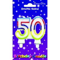 Candle Milestone - Number 50