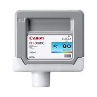 canon pfi 306pc original photo cyan ink cartridge