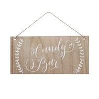 Candy Bar Wooden Sign