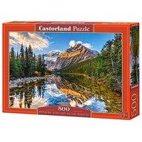castorland b 52455 sunlight in the rockies premium jigsaw puzzle 500 p ...
