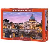 castorland b 52493 view of the vatican premium jigsaw puzzle 500 piece