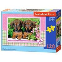 Castorland Jigsaw Classic 120pc Dachshund Puppies
