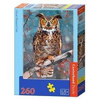 Castorland Jigsaw Classic 260pc - Great Horned Owl