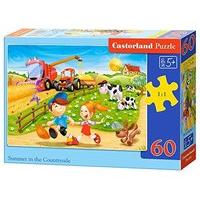 castorland jigsaw classic 60pc summer in the countryside