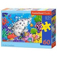 castorland jigsaw classic 60pc on the coral reed