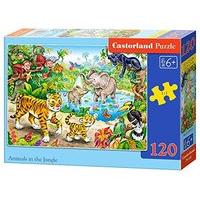 castorland b 13173 animals in the jungle classic jigsaw puzzle 120 pie ...