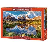 castorland b 52417 mirror on the rockies premium jigsaw puzzle 500 pie ...