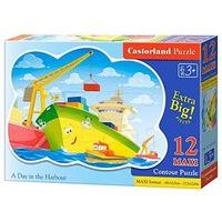 castorland b 120130 a day in the harbour premium maxi jigsaw puzzle 12 ...