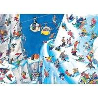 Cartoon Classics - Snowboards Jigsaw Puzzle