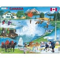 Canada Souvenir Jigsaw Puzzle