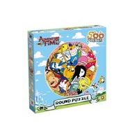 Cartoon Network Adventure Time 500 Piece Round Jigsaw Puzzle