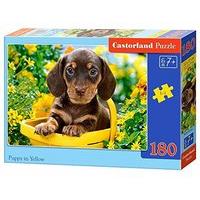Castorland Jigsaw Classic 180pc - Puppy In Yellow