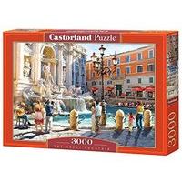 castorland jigsaw 3000pc the trevi fountain