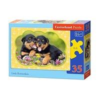 Castorland Jigsaw Midi 35pc -little Rottweilers