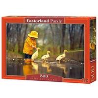 castorland jigsaw 500pc rainy day friends