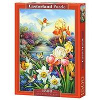 castorland c 151509 golden irises jigsaw puzzle 1500 piece