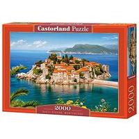 Castorland Jigsaw 2000pc - Sveti Stefan, Montenegro
