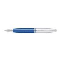 Calais Chrome and Blue Ballpoint Pen