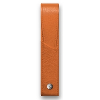 caran dache lman leather holder for 1 pen saffron