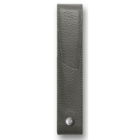 caran dache lman leather holder for 1 pen grey