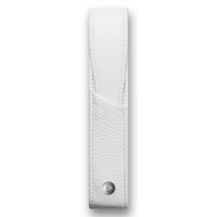 Caran d\'Ache Léman Leather Holder for 1 Pen White