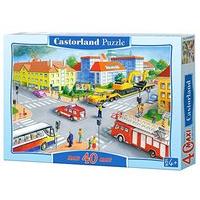 Castorland Road Junction Premium Maxi Jigsaw (40-piece)