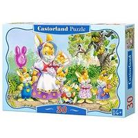 Castorland Rabbit Family Classic Jigsaw (30-piece)
