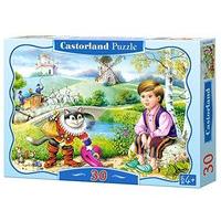 castorland cat in boots classic jigsaw 30 piece