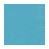 Caribbean Teal Paper Napkins 20 Pack