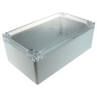 camdenboss 7200 238c polycarbonate case clear lid 265 x 185 x 95mm