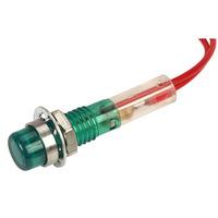 CamdenBoss IND515205-240-T/GRN 7.5mm 240V Green Subminiature Indicator