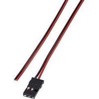 cable 1x jr socket 1x open end 300 mm 014 mm modelcraft