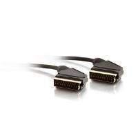 Cables To Go Standard Round Scart Cable (1.0m)