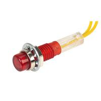 CamdenBoss IND515205-1440-T/RD 7.5mm 14V Red Subminiature Indicator