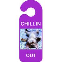 Cat Chillin Out Door Hanger