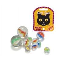 Cats Eyes Marble Pack With Game Rules
