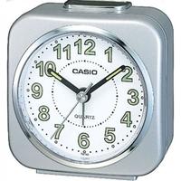 Casio Alarm Clock with Light and Snooze Silver