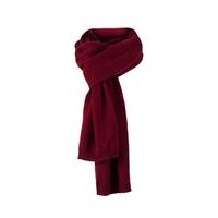 Cashmere and Merino Luxurious Soft Touch Scarf 1size Burgundy
