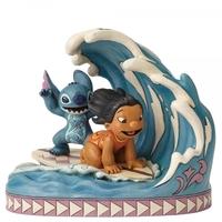 Catch The Wave (Lilo and Stitch 15th Anniversary Piece) Disney Traditions Figurine