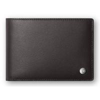 Caran d\'Ache Haute Maroquinerie Wallet with Coin Case 10 Cards Ebony