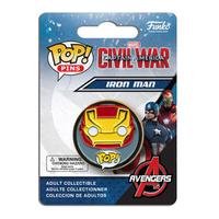 captain america civil war iron man pop pin