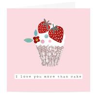 Cake Valentine\'s Card