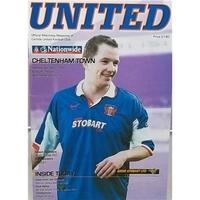 Carlisle United v Cheltenham Town - Division 3 - 4th April 2000