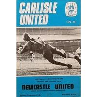 Carlisle Utd v Newcastle Utd - Division 1 - 26th Dec 1974