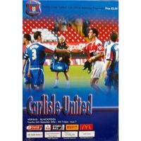 Carlisle Utd v Blackpool - League 1 - 26th Sept 2006