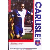 carlisle utd v stockport county football league trophy northern quarte ...