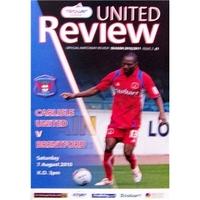 carlisle utd v brentford league 1 7th aug 2010