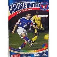 Carlisle Utd v Wrexham - League 2 - 17th Dec 2005